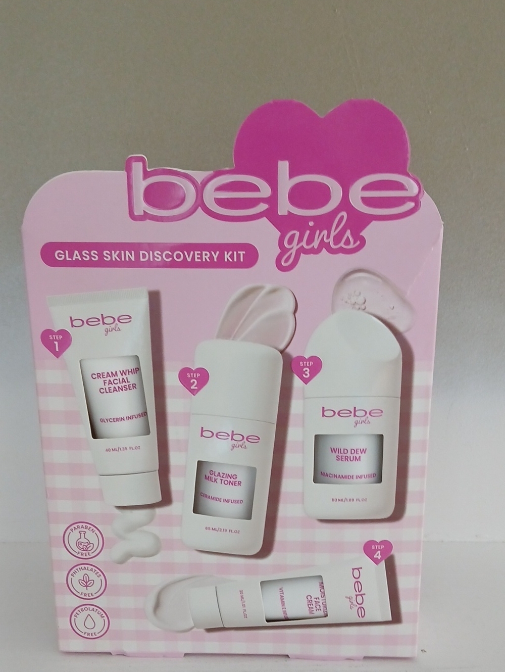 Bebe Girls Glass Skin Discovery Kit